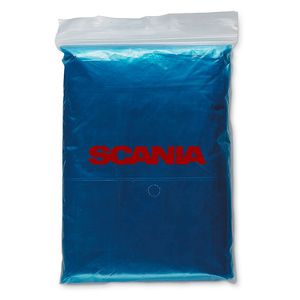 SPRINKLE Compact Foldable Rain Poncho with Hood in Polybag