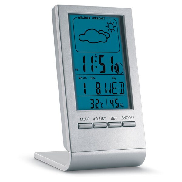 SKY Väderstation med LCD display - GiftRetail KC6460