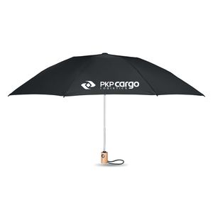 LEEDS Eco-Friendly 23 Inch Reversible Bamboo Umbrella