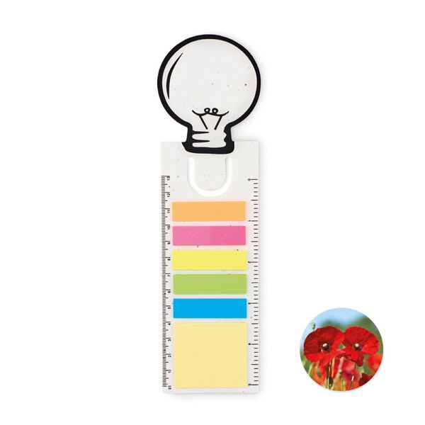IDEA SEED Bokmärken av fröpapper - GiftRetail MO6512