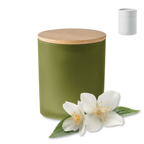 KEOPS LARGE Plant based wax candle 280 gr - GiftRetail MO6621