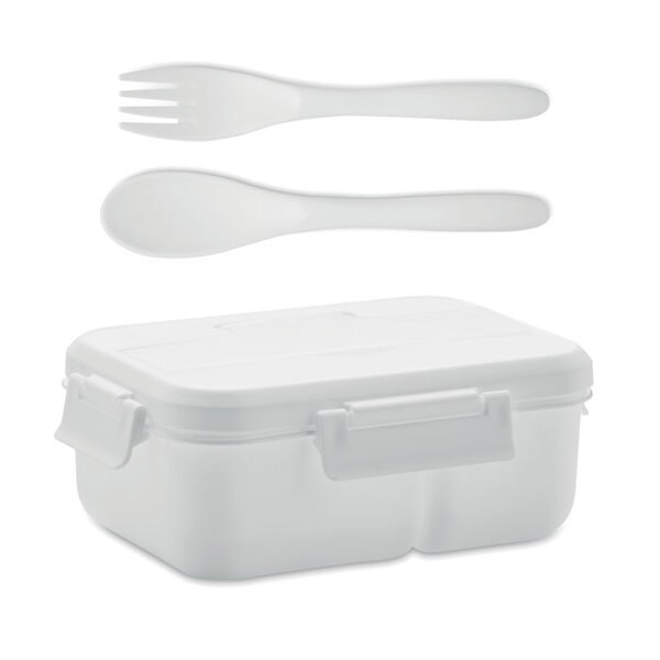 MAKAN Lunchlåda med bestick i PP - GiftRetail MO6646
