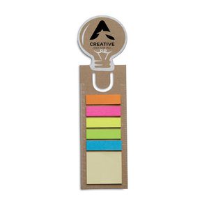 IDEA Bokmärke med memo stickers