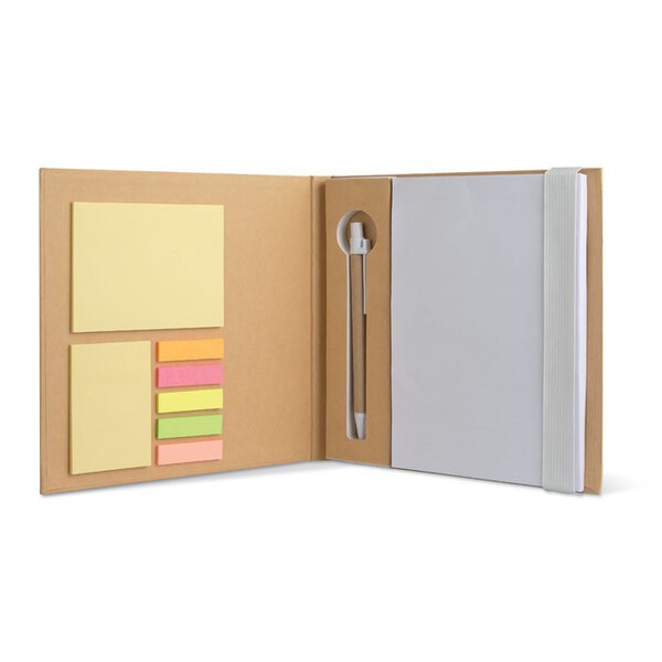 QUINCY Block med post-its och penna - GiftRetail MO8183