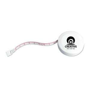 JEN Compact 1m Tailor's Measuring Tape with Push Button