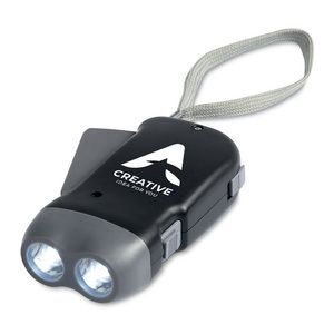 ROBIN 2-LED dynamo-ficklampa