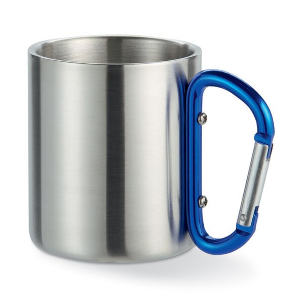 TRUMBO Metallmugg, karbinhake-handtag - GiftRetail MO8313