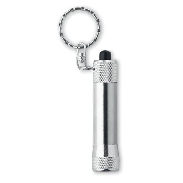 GiftRetail MO8622 - ARIZO Aluminium ficklampa i nyckelring
