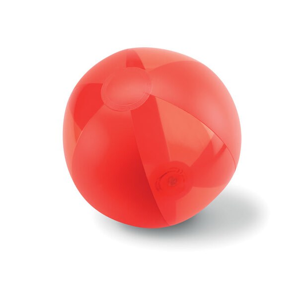 AQUATIME Transparent & Solid Inflatable Beach Ball - GiftRetail MO8701