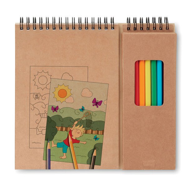 COLOPAD Färgset med block - GiftRetail MO8769