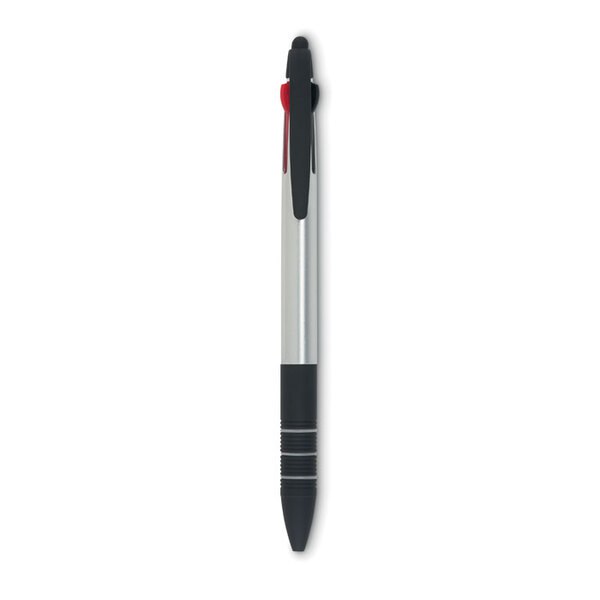 MULTIPEN 3 färgs bläckpenna med spets - GiftRetail MO8812
