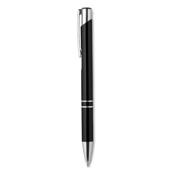 BERN Elegant Aluminium Kulspetspenna med Blått Bläck - GiftRetail MO8893