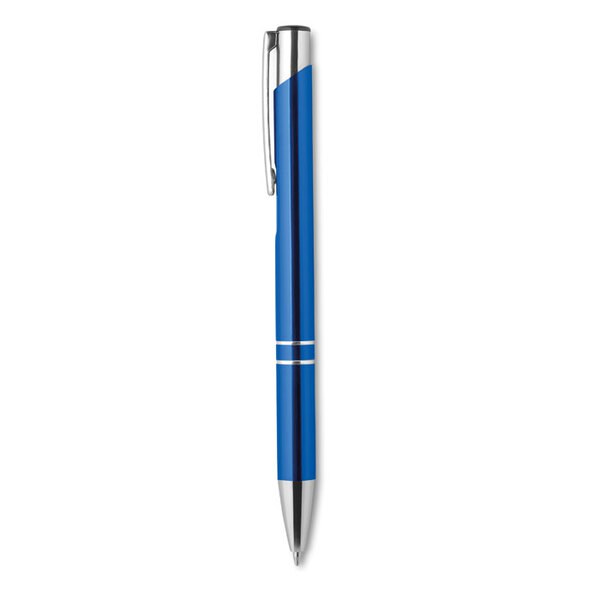 BERN Elegant Aluminium Kulspetspenna med Blått Bläck - GiftRetail MO8893