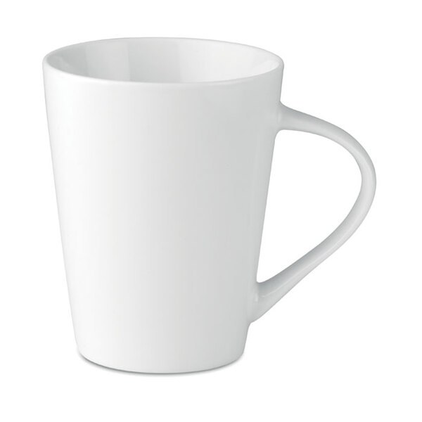 ROME 250 ml porslins konisk mugg - GiftRetail MO9078