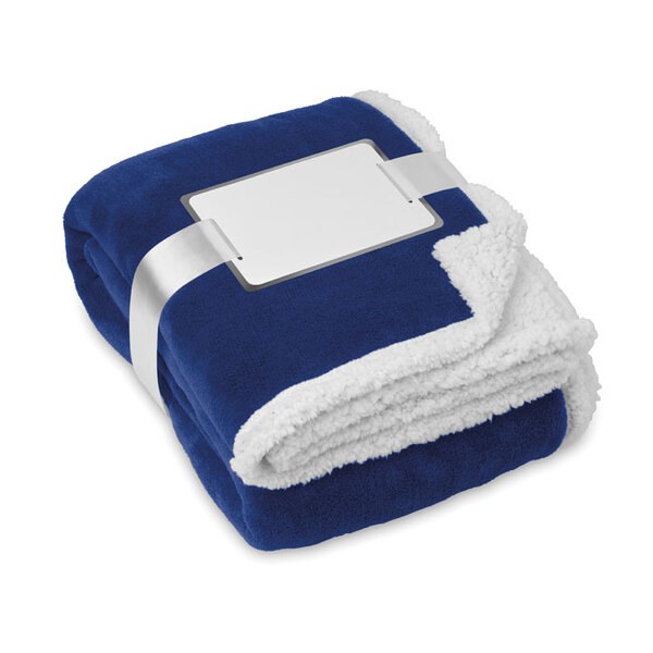 ZERMATT Blanket coral fleece/ sherpa - GiftRetail MO9089