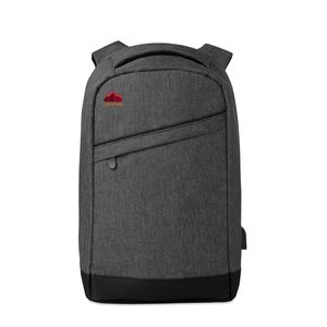 BERLIN Ryggsäck med USB och Laptopfack
