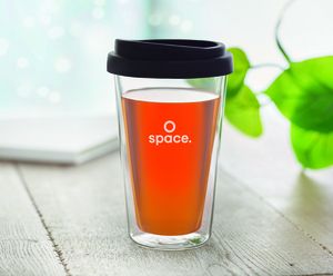 BIELO TUMBLER Borosilikat mugg 350ml