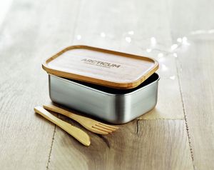 SAVANNA Lunchbox i rostfritt stål