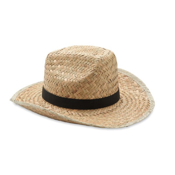 TEXAS Cowboyhatt av halm - GiftRetail MO6755