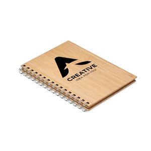 BRAM A5 anteckningsbok i bambu