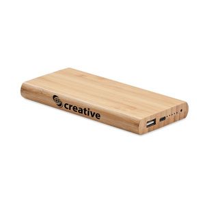 ARENA C 6000 mAh Powerbank i bambu