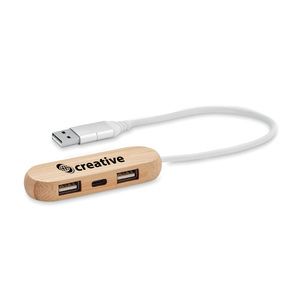 VINA C USB-hubb med 3 portar