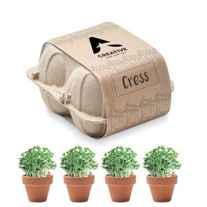 CRESS Odlingssats i äggkartong