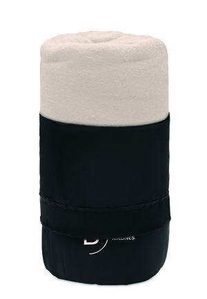 MUSALA RPET RPET Eco-Friendly RPET Fleece Travel Blanket Set - GiftRetail MO9935
