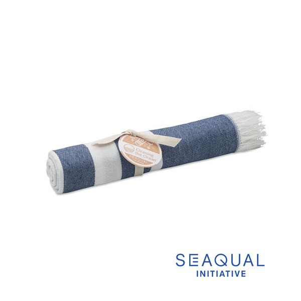 MAR SEAQUAL Eco-Friendly SEAQUAL® Recycled Hammam Towel 70x140cm - GiftRetail MO2057