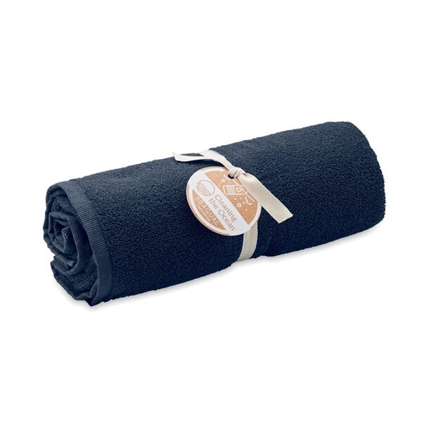 WATER SEAQUAL Eco-Friendly SEAQUAL® Recycled Cotton Towel 100x170cm - GiftRetail MO2060