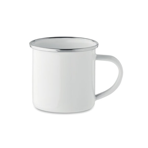 PLATEADO S Emaljmugg för sublimering - GiftRetail MO2202