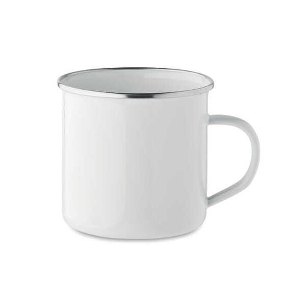PLATEADO L Emaljmugg för sublimering - GiftRetail MO2203