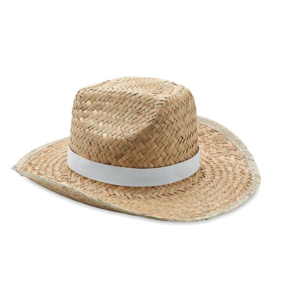 TEXAS Cowboyhatt av halm - GiftRetail MO6755