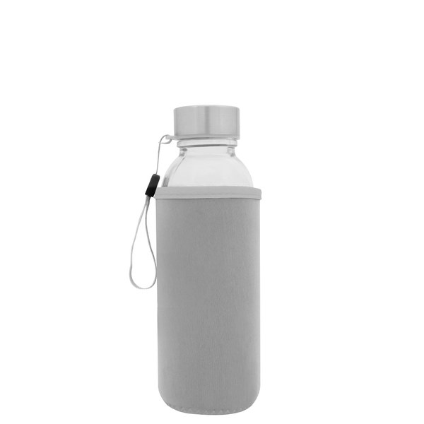 Goya 39528 - Glasflaska med Rostfritt Lock & Neoprenskydd 420ml JARABA