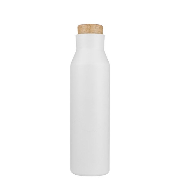 Goya 39536 - Rostfritt Stål Flaska 600ml Korkimitation Dubbelvägg MARCH