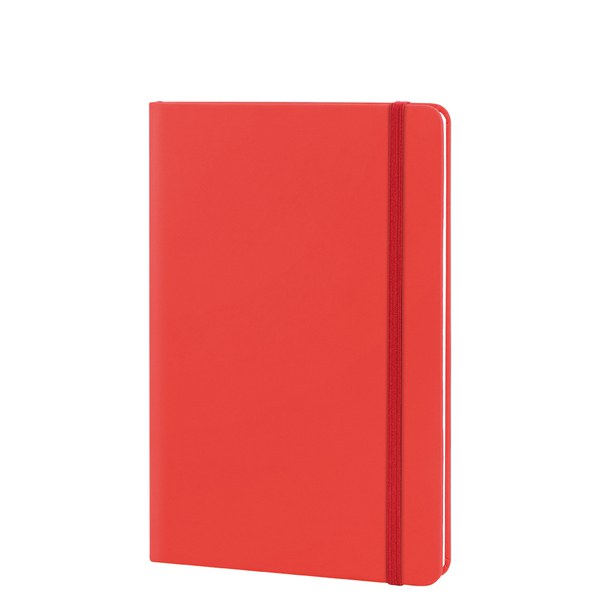 Goya 39567 - A5 Notebook with PU Cover & Elastic Band, 96 Cream Striped Sheets LINED