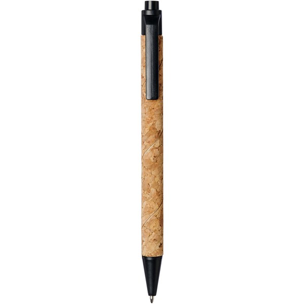 Midar cork and wheat straw ballpoint pen (black ink) - EgotierPro 107385