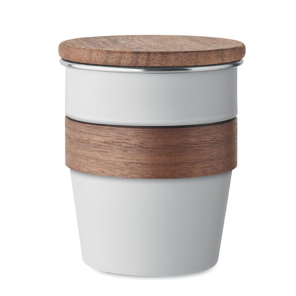 WALNUT Mugg enkelvägg 350 ml - GiftRetail MO2322