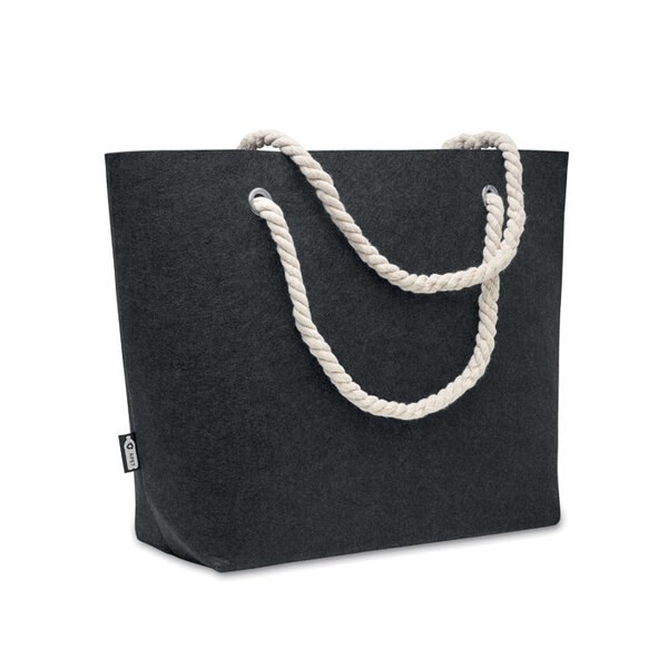 FELTSEA RPET felt beach bag - GiftRetail MO2416