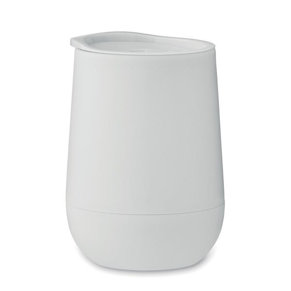 GO PP dubbelväggig mugg 300 ml - GiftRetail MO2444