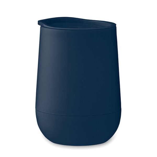 GO PP dubbelväggig mugg 300 ml - GiftRetail MO2444