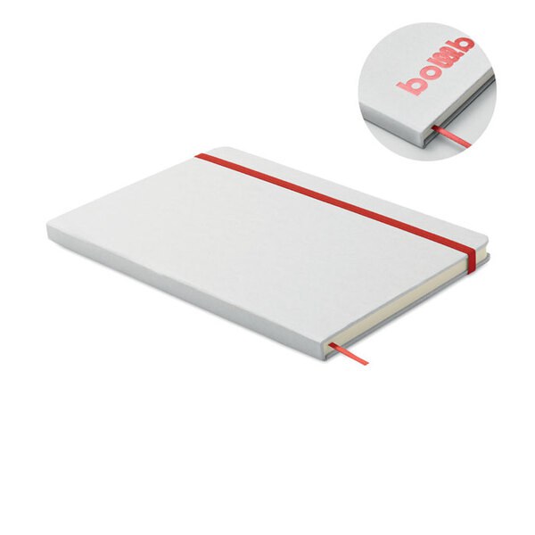 ROUTE WHITE A5 anteckningsbok - GiftRetail MO2578
