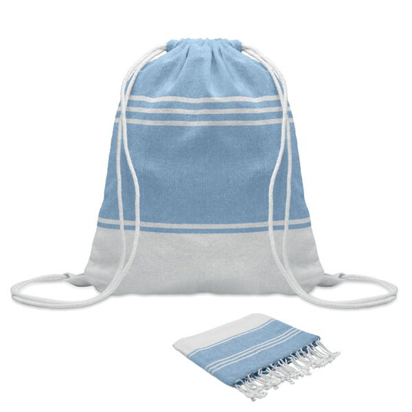 HAMMA Hammamhandduk med påse - GiftRetail MO2584