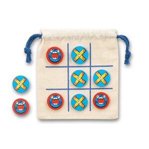 Klassisk 10-delars playwood Luffarschack (Tic Tac Toe) - Egotier 98097