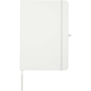 Teak A5 recycled hard cover notebook with lined pages - EgotierPro 106013