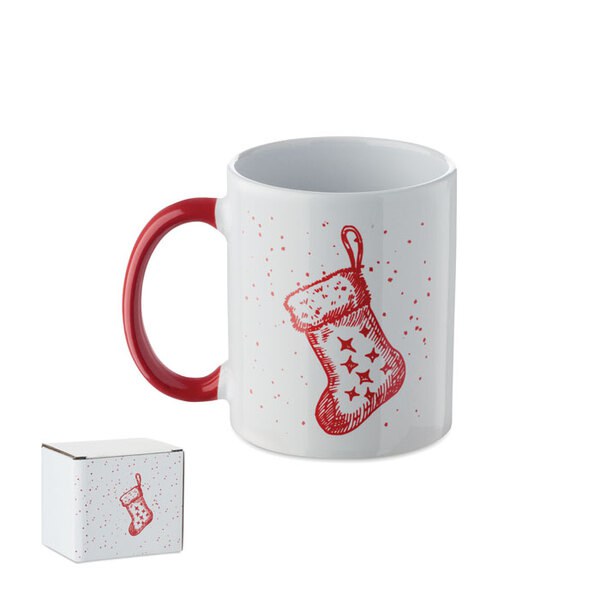 FESTIMUG Keramikmugg Julmotiv 300ml - GiftRetail CX1571