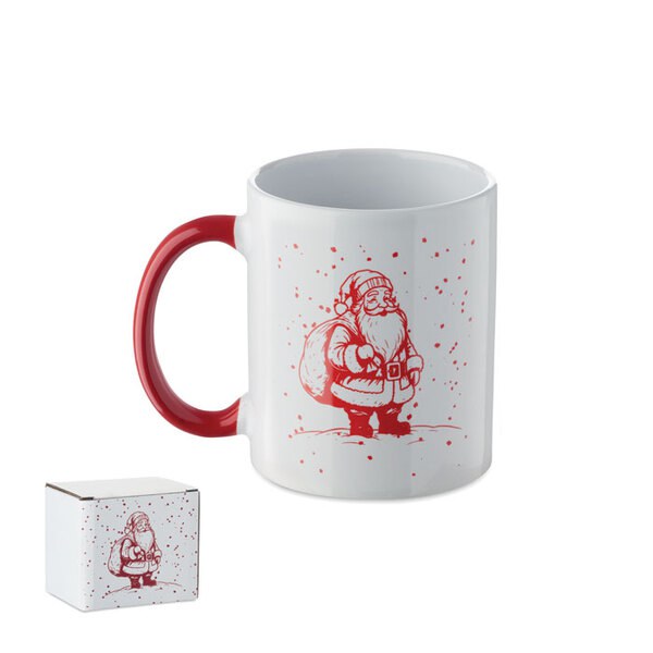 FESTIMUG Keramikmugg Julmotiv 300ml - GiftRetail CX1571