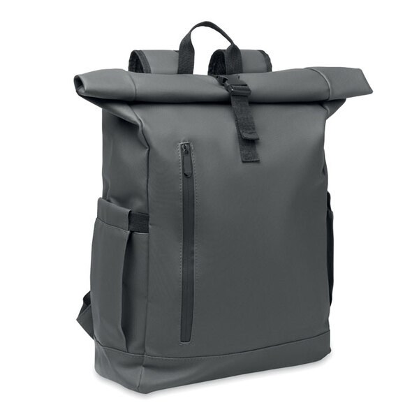 BANGKOK ROLL Rolltop dataryggsäck 600D - GiftRetail MO2643