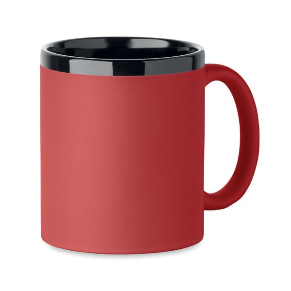 RUBY Keramikmugg för laser 300 ml - GiftRetail MO2719