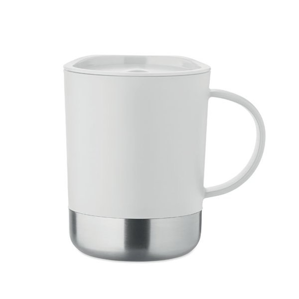 BEAKER Enkelväggig mugg 300 ml - GiftRetail MO2772